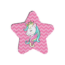 Load image into Gallery viewer, Craft Express 2 Pack 7&quot; Star Sequin Sublimation Patches