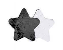 Load image into Gallery viewer, Craft Express 2 Pack 7&quot; Star Sequin Sublimation Patches