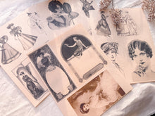 Load image into Gallery viewer, Junk Journal Page Pack- Fashion