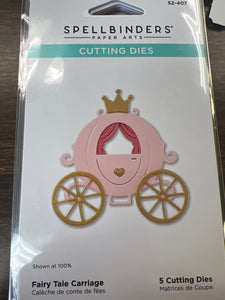 Fairy tale carriage die by spellbinders