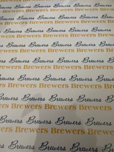 Milwaukee Brewers paper by scrapbook customs