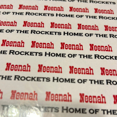 Neenah rockets paper