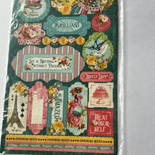 Load image into Gallery viewer, Ephemera queen stickers  by Graphic 45