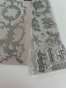 English Garden stamp die by pinkfresh