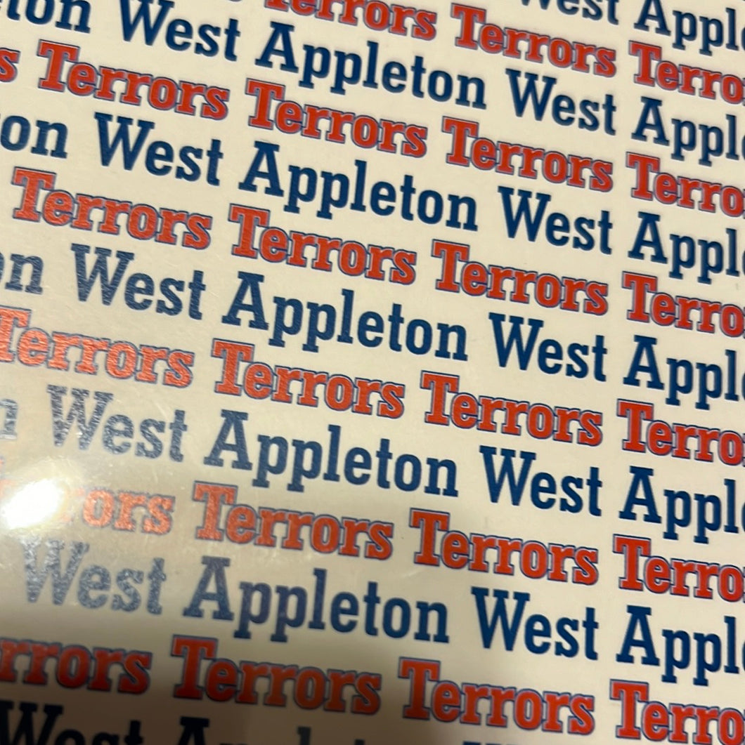 Appleton west terrors   paper