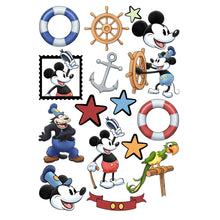 Load image into Gallery viewer, Steamboat Willie 12 x 12 Scrapbook Paper &amp; Embellishment Kit by SSC Designs -