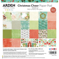 Christmas Cheer Paper Pad 12x12 by Arden Creative Studio