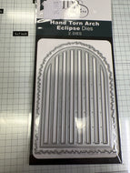Hand torn arch eclipse Dies by LDRS Creative
