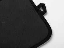 Load image into Gallery viewer, Craft Express 2 Pack Black Pot Holders with Pocket – Sublimation-Ready Kitchen Blanks