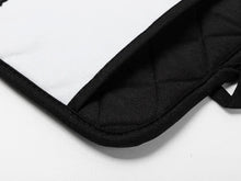 Load image into Gallery viewer, Craft Express 2 Pack Black Pot Holders with Pocket – Sublimation-Ready Kitchen Blanks