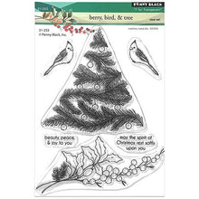 Load image into Gallery viewer, Berry, Bird, and Tree Stamp and Die Set by Penny Black