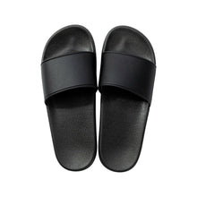 Load image into Gallery viewer, Craft Express Black DTF Sliders – Adult Size Customizable Slide Sandals