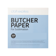 Load image into Gallery viewer, Craft Express Protective Butcher Paper – 200 Pack for Sublimation Heat Pressing
