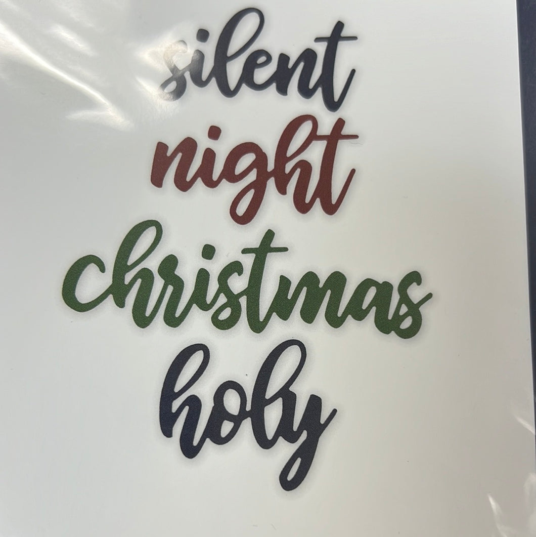 Silent night dies by Echo park do