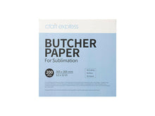 Load image into Gallery viewer, Craft Express Protective Butcher Paper – 200 Pack for Sublimation Heat Pressing