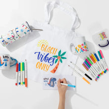 Load image into Gallery viewer, Craft Express 18 Pack Assorted Sublimation Markers – Dual Tip, Permanent Ink Pens