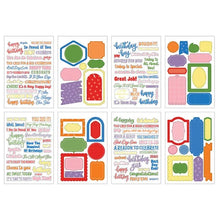 Load image into Gallery viewer, Essentials Collection - Sticker Book - Celebration Phrases by Echo Park