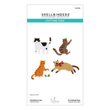 Load image into Gallery viewer, Christmas Cats Etched Dies by Yana Smakula (Spellbinders)
