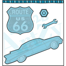 Load image into Gallery viewer, Classic Dad and Classic Car Stamp and Die Set by Dare 2B Artzy