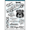 Classic Dad and Classic Car Stamp and Die Set by Dare 2B Artzy