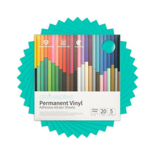Load image into Gallery viewer, Craft Express 10 Pack 12x12 Inch Permanent Adhesive Vinyl Sheets