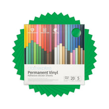 Load image into Gallery viewer, Craft Express 10 Pack 12x12 Inch Permanent Adhesive Vinyl Sheets
