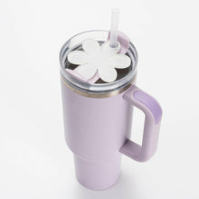 Load image into Gallery viewer, Craft Express 10 Pack 40oz Tumbler Acrylic Flower Sublimation Name Tags