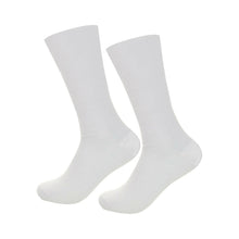 Load image into Gallery viewer, Craft Express 1 Pair 17&quot; Sublimation Tube Socks – White Polyester