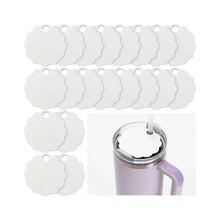 Load image into Gallery viewer, Craft Express 20 Pack 40oz Tumbler Wood Name Tags