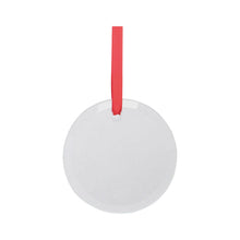 Load image into Gallery viewer, Craft Express 25 Pack 3" Circle Glass Ornaments – Sublimation Blanks with Strings
