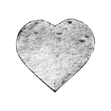 Load image into Gallery viewer, Craft Express 2 Pack Large Heart Sequin Sublimation Patches