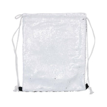 Load image into Gallery viewer, Craft Express 2 Pack Sublimation Sequin Drawstring Backpacks