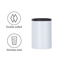 Load image into Gallery viewer, Craft Express 4 Pack 12oz 4-in-1 Stainless Steel Sublimation Can Coolers