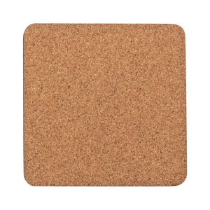 Craft Express 4-Pack White Square Coasters – Sublimation Hardboard Blanks