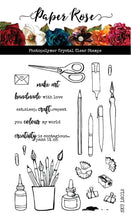 Load image into Gallery viewer, Arty Love Creator's Tool Die and Creator's Tool Stamp Set Bundle by Paper Rose