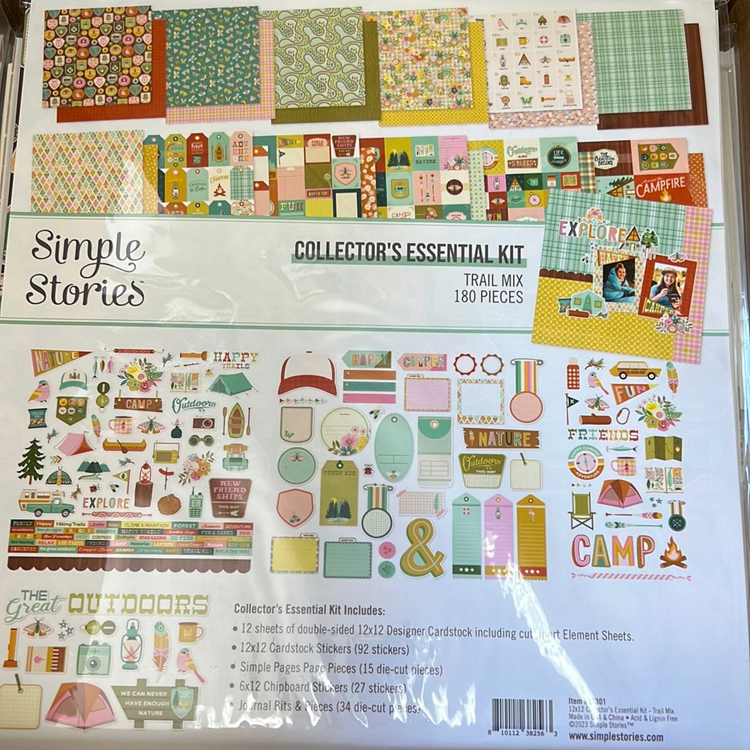 Collectors essential kit trail mix  by Simple Stories