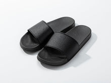 Load image into Gallery viewer, Craft Express Black DTF Sliders – Adult Size Customizable Slide Sandals