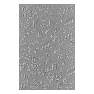musical notes embossing folder by spellbinders – WINNECONNE CRAFTS