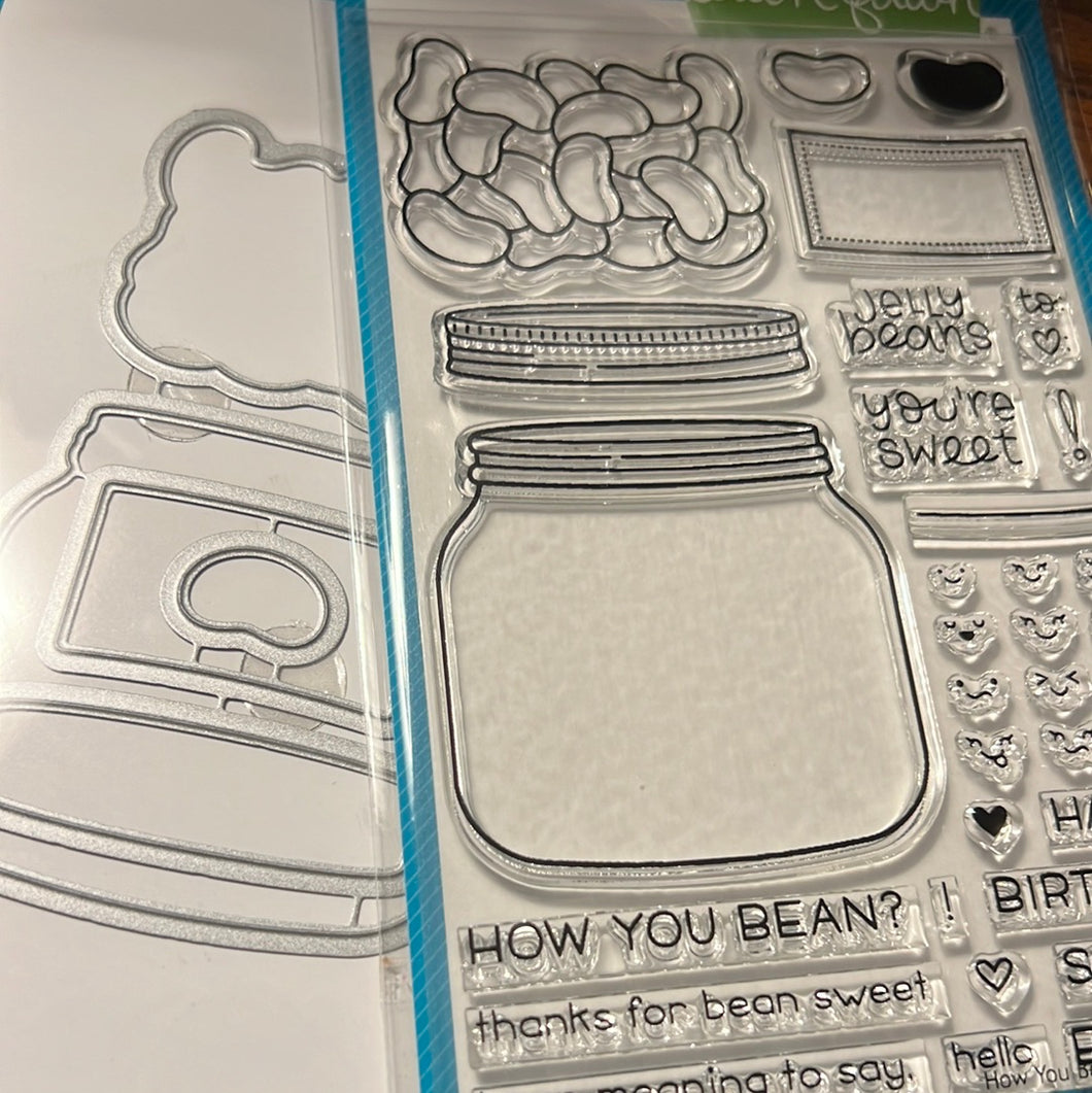 how you bean stamp &  die by Lawn fawn