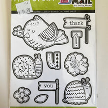 Load image into Gallery viewer, Snail mail  stamp die set by Photoplay