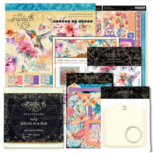 Flight of Fancy album kit by graphic 45