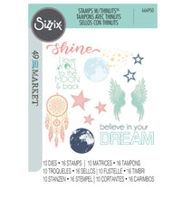 Load image into Gallery viewer, Starlight dreams die stamp by Sizzix and 49 and market