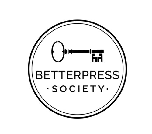 Betterpress society by Spellbinders 6-month prepayment July-dec