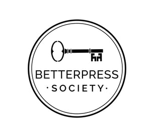 Betterpress society by Spellbinders 6-month prepayment July-dec