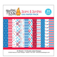 Stars and Stripes paper by  Newton's Nook Designs