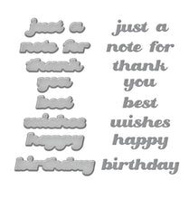 Load image into Gallery viewer, Popular sentiments by spellbinders