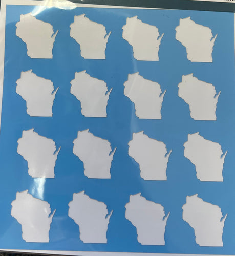 Wisconsin stencil by Winneconne crafts