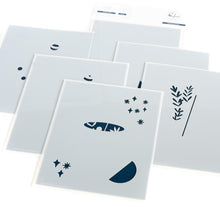 Load image into Gallery viewer, Holiday spirit stamp die stencil by pinkfresh