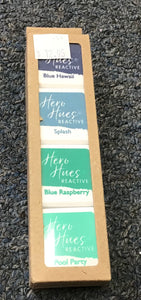 Sea pallet mini cube reactive ink set by hero arts
