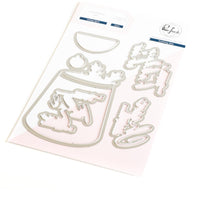 Load image into Gallery viewer, Holiday spirit stamp die stencil by pinkfresh